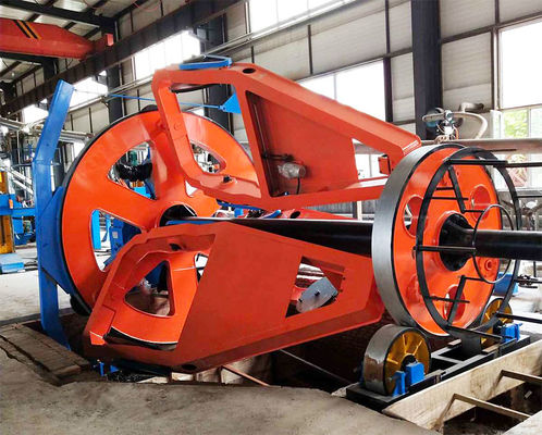 Good price 1250 Laying Up Electric Cable Making Machine Of 1250-1+1+3 Cable Manufacturing Cradle Type Laying Up Cabling Machine online