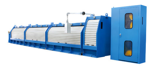 Copper Wire  Rod Breakdown Drawing Machine Line With Annealing China Manufacturer