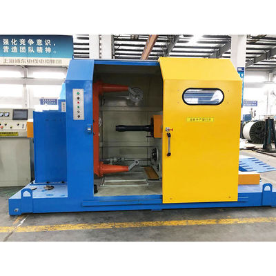 Good price 630mm PLC Cantilever Single Twisting Machine For Stranding Cable Manufacturing Equipment online