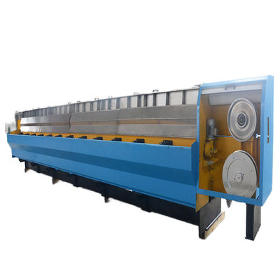 Good price 13 dies 8mm to 1.35mm Energy Efficiency copper rod breakdown machine with annealer online